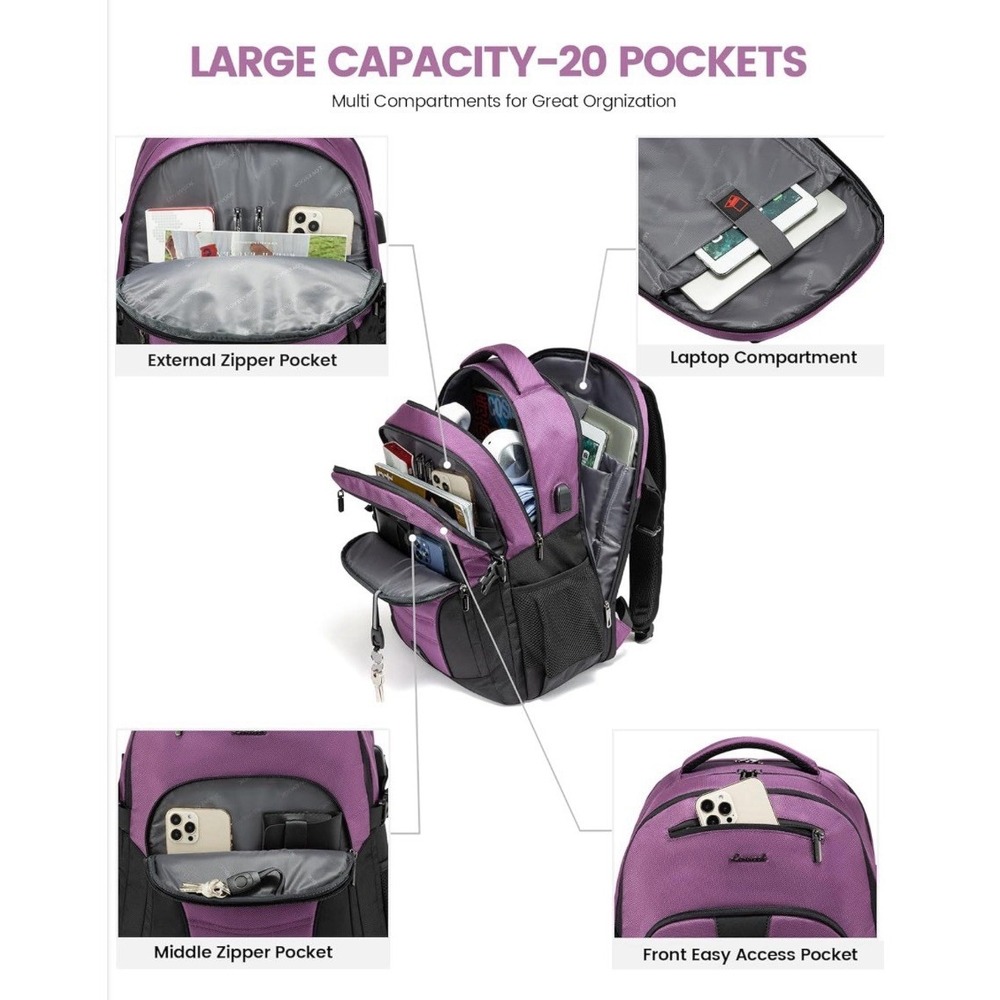 Laptop Backpack - Picture 6 of 10